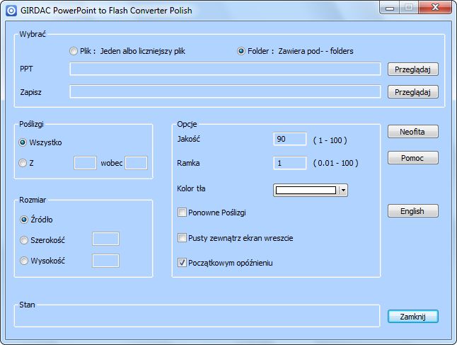 PowerPoint to Flash Converter in Polish