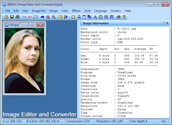 Converts one image format to another image format.