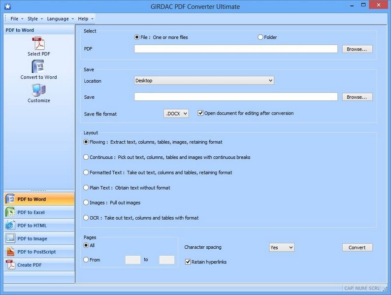 PDF Converter Ultimate screenshot