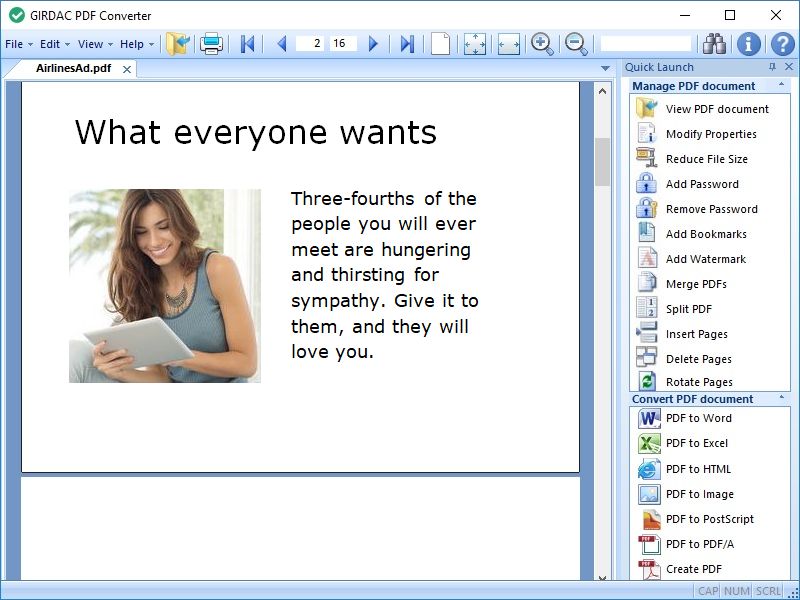 PDF Converter screenshot PDF Converter screenshot