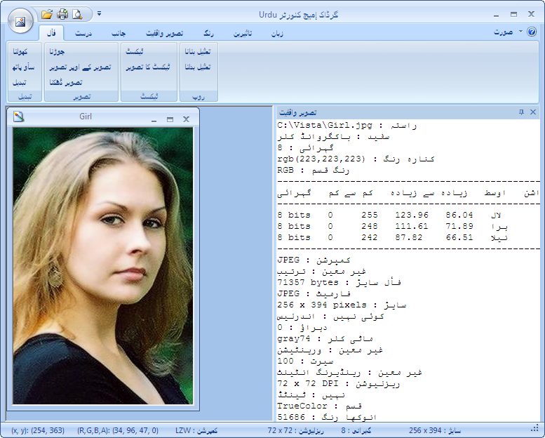 Image Editor and Converter Pro in Urdu