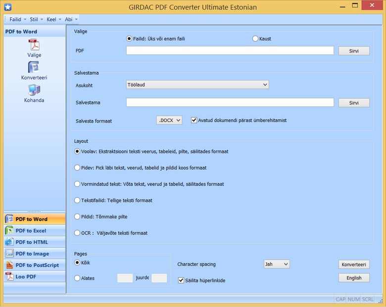 PDF Converter in Estonian
