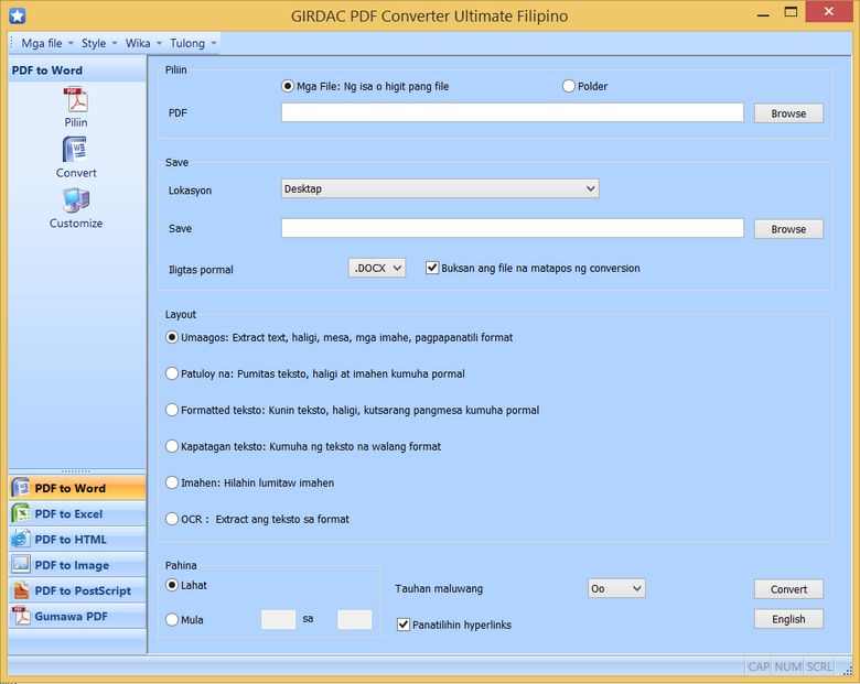 PDF Converter in Filipino