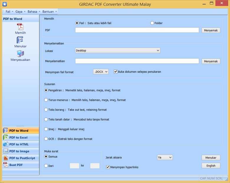 PDF Converter in Malay